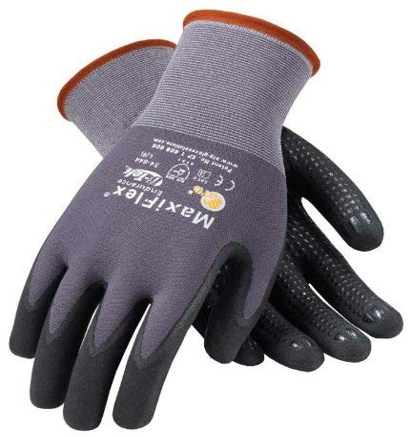 PIP 34-844/XS MaxiFlex Endurance Knit Glove, X-Small, Gray (Pack of 12) - Image 1